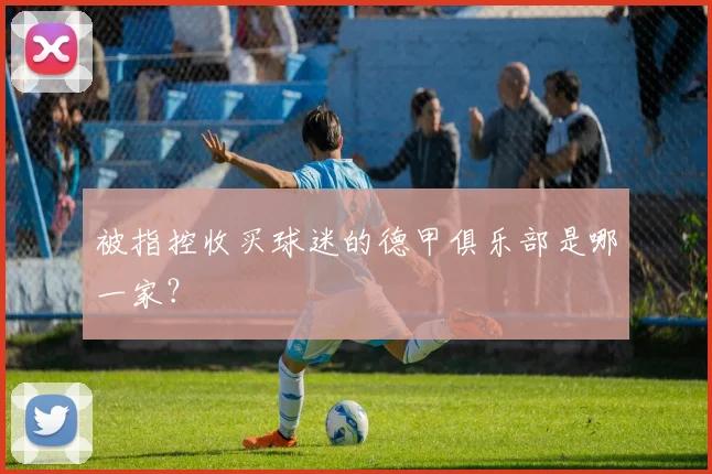 被指控收买球迷的德甲俱乐部是哪一家?