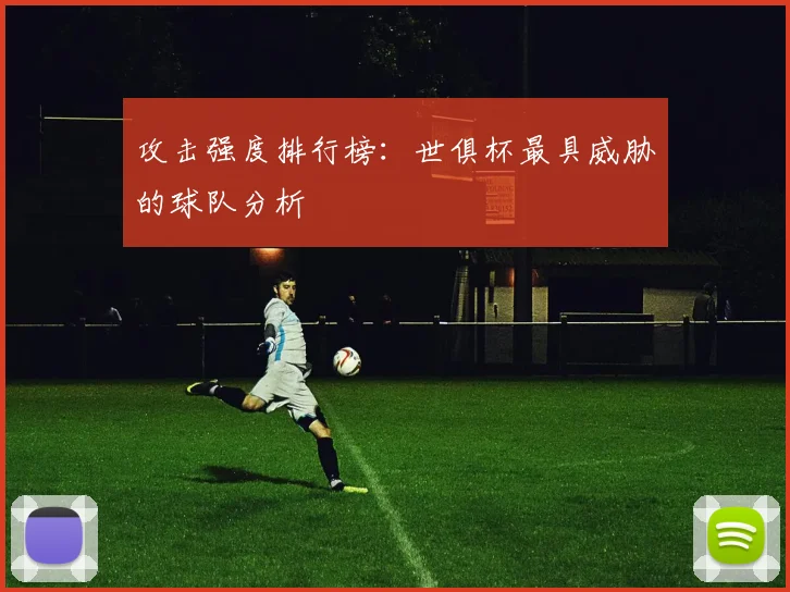 攻击强度排行榜：世俱杯最具威胁的球队分析